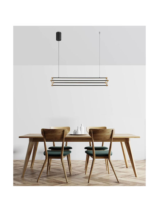 Globo Lighting Κρεμαστό Φωτιστικό Μαύρο