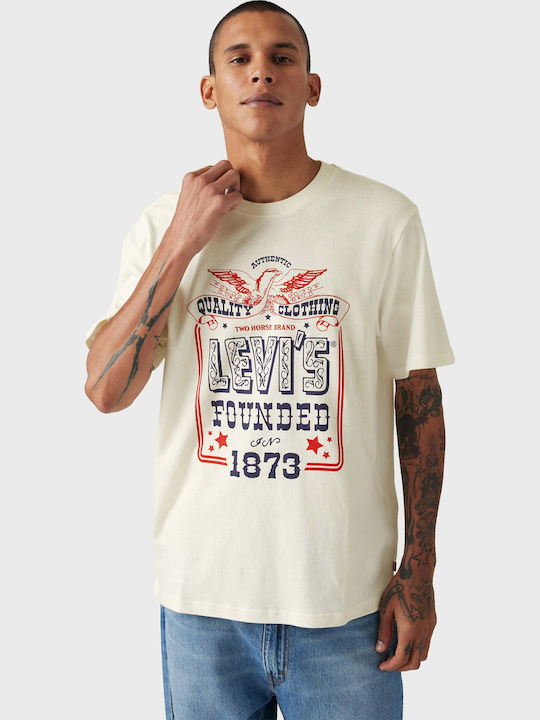 Levi's Graphic T-shirt Ecru