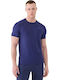 Functional Αθλητικό T-shirt Navy Μπλε