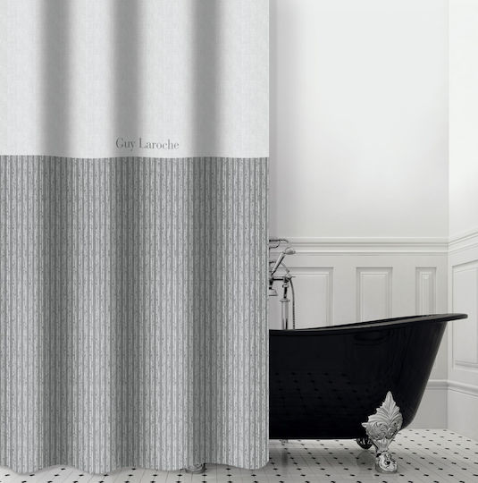 Guy Laroche Tudor Duschvorhang 180x185cm Grey