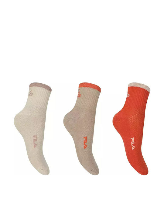 FILA Quarter Socks Șosete Sportive Multicolor 3...