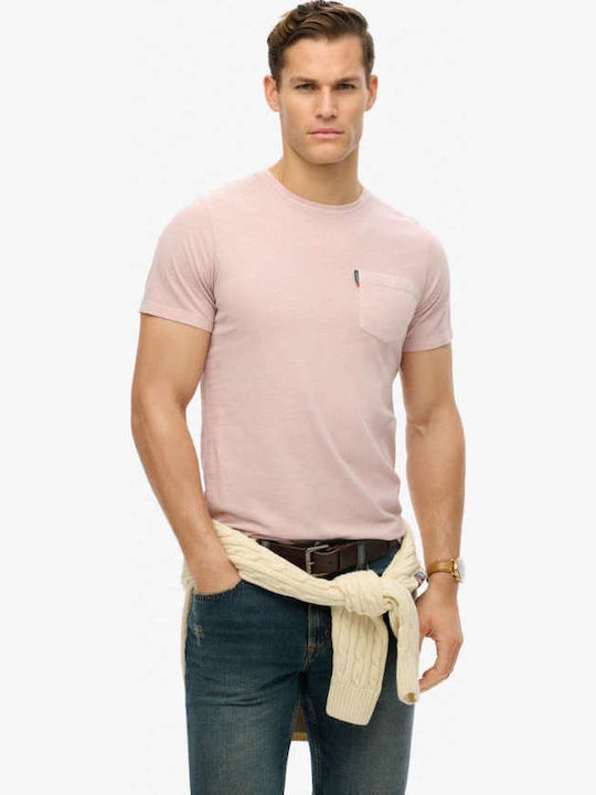 Superdry Pocket' T-shirt Ροζ