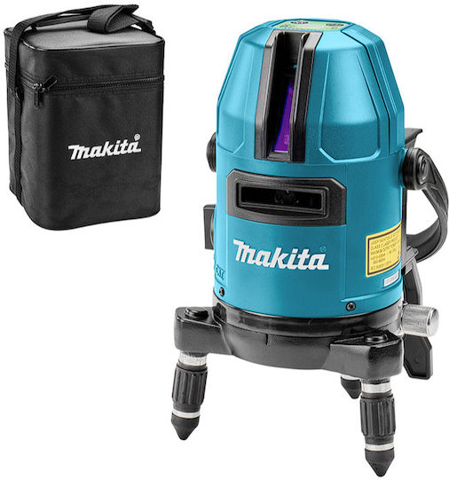 Makita Γραμμικό Αλφάδι Laser Πράσινης Δέσμης 12V με Εύρος Εργασίας 10m