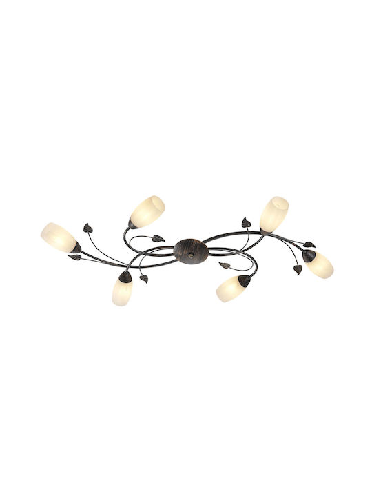 Globo Lighting Ceiling Mount Light Bronze