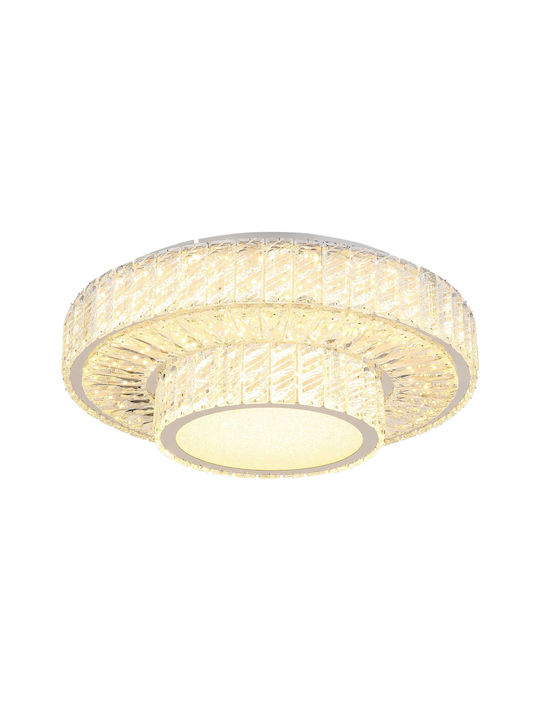 Globo Lighting Globo Lighting Mount Ceiling Light 50cm Transparent