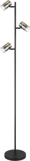 Globo Lighting Floor Lamp Height 154cm Transparent