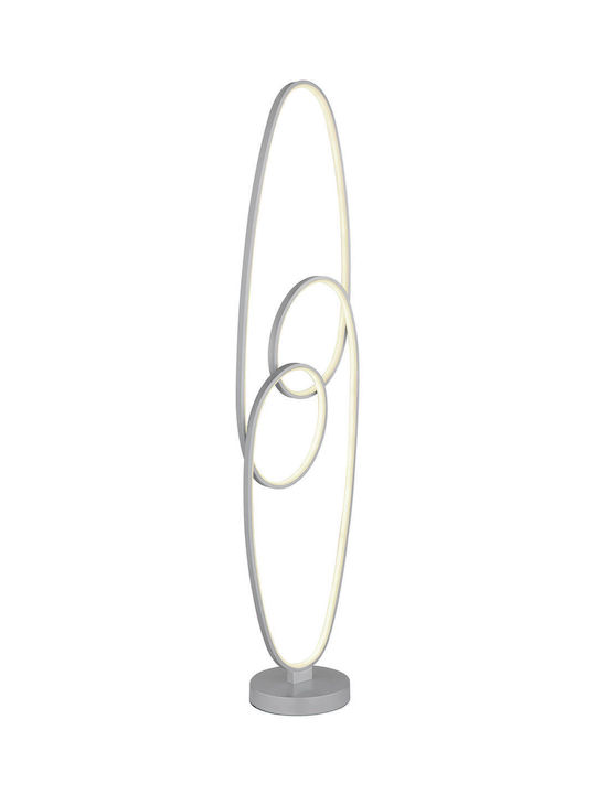 Globo Lighting LED Подова Лампа Сребрист