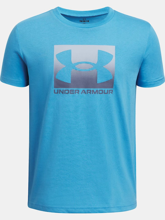 Under Armour Παιδικό T-shirt Μπλε