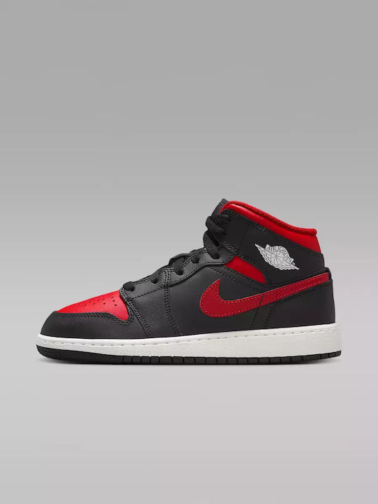 Jordan Air Jordan 1 Детски Маратонки High Черни