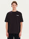 T-shirt Μαύρο