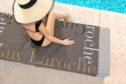 Guy Laroche Velour Printed Γκρι 175x100εκ.