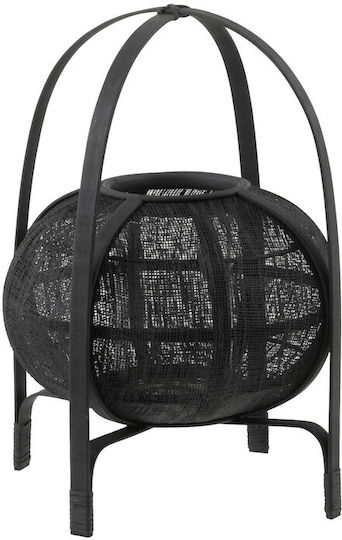 Jolipa Laterne Bamboo Schwarz 30x30x41cm 1Stück