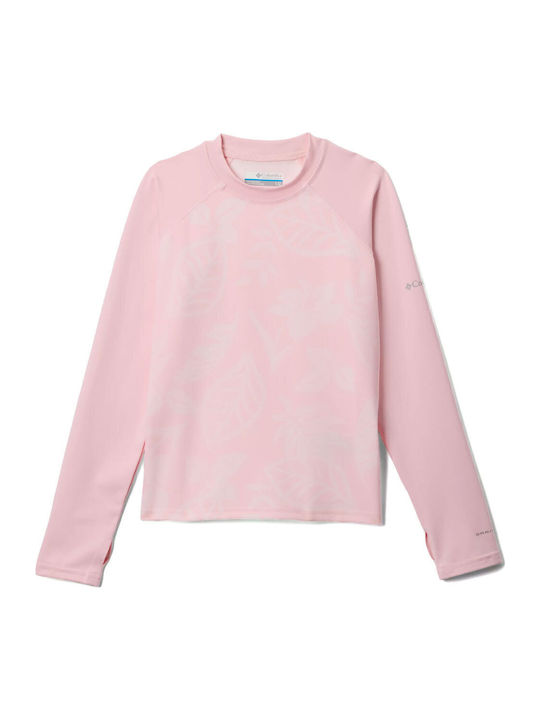 Columbia Kids' Shirt Long Sleeve Pink