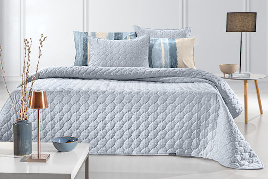 Guy Laroche Kiara Σετ Κουβερλί Υπέρδιπλο Blue 220x240cm