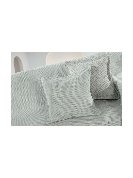 Guy Laroche Decorative Pillow Case Central 100% Cotton Mint 50x50cm