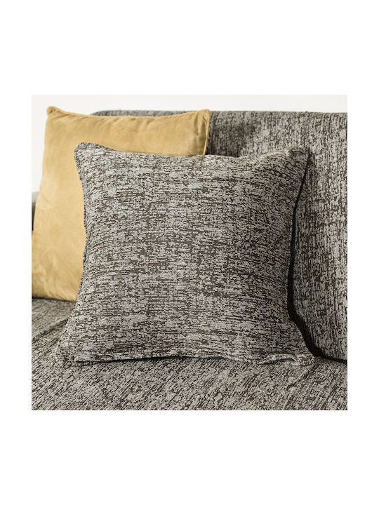 Ravelia Decorative Pillow Case Quadras L Brown ...