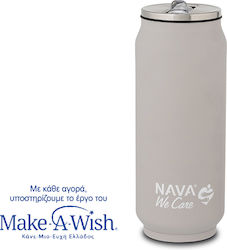 Nava "we Care" Glass Thermos Stainless Steel / ...
