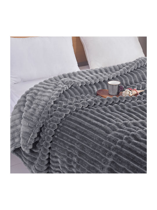 To megalo pazari Blanket Velvet Queen 220x240cm...