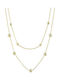 Jeweltude Necklace from Gold Plated Silver