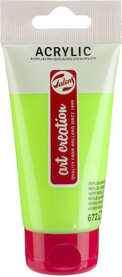 Acrylic Art Creation 75 ml Talens 672 Reflex Green