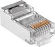 Phone Plug Rj45 8p 8c +screen