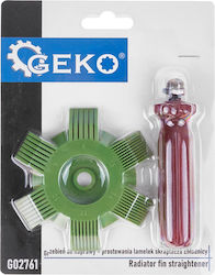 Radiator Condenser Fin Straightening Tool Geko Set 6 Combs Different Sizes Ergonomic Handle Radiator Condenser Fin Straightening Tool Geko Set 6 Combs Different Sizes Ergonomic Handle
