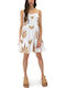 Mini Kleid mit Rüschen White