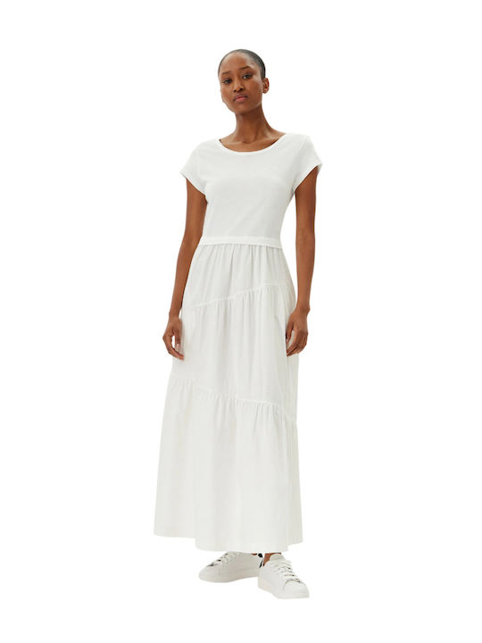 ワンピース BOSS Woman Dress White 50536742 100 Hugo Boss Midi Dress with Ruffle Black 50536742-001 | Skroutz.mt