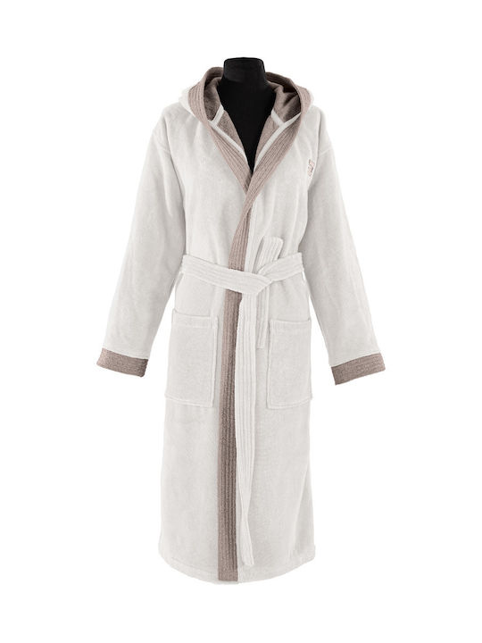 Guy Laroche Monogram Bathrobe Perla
