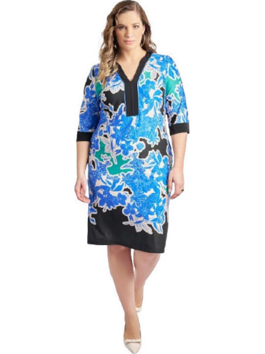 Midi Dress for Wedding / Christening Blue
