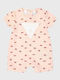 Guess Baby Bodysuit Short-Sleeved Salmon