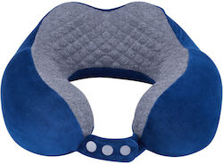 Delsey Μαξιλαράκι Ταξιδίου Memory Foam Μπλε
