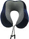 ACP Travel Pillow Memory Foam Navy Blue