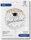 Balloon Foil Round graduation 45cm
