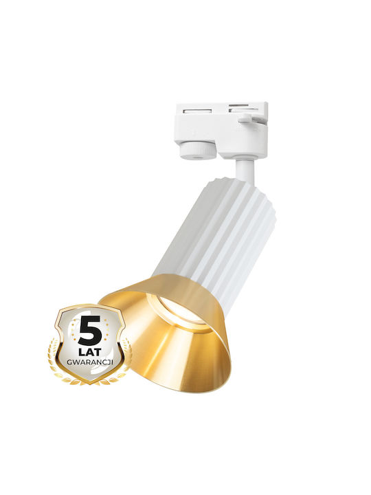 Eko Light Single Spot with Socket GU10 in White Color