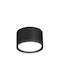 Eko Light Monos Spot cu Soclu null în Culoare Negru