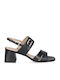 Leather Sandals Blue