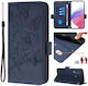 Back Cover Piele / Piele artificială / Silicon cu Curea Roz (Honor 20 Lite)