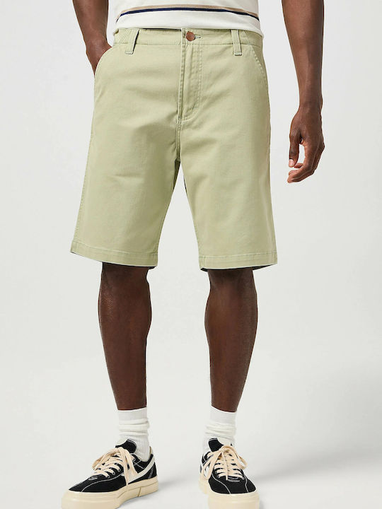 Wrangler Casey Ανδρική Βερμούδα Chino Λαδί