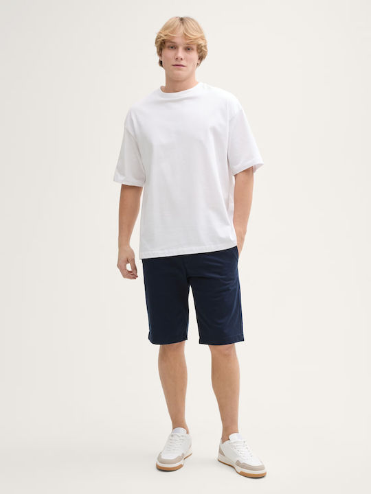 Tom Tailor Men's Shorts Chino Blue