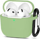 Case Hülle Silikon in Grün Farbe für Apple AirPods 4