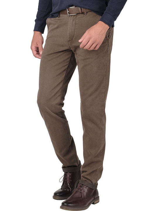 Herrenhose Chino Braun