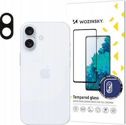 Hurtel Full Προστασία Κάμερας Tempered Glass Μαύρο για το iPhone 16eeng