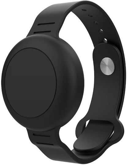 Elago Ofkoz Bracelet Husă Silicon pentru AirTag în culoarea Negru