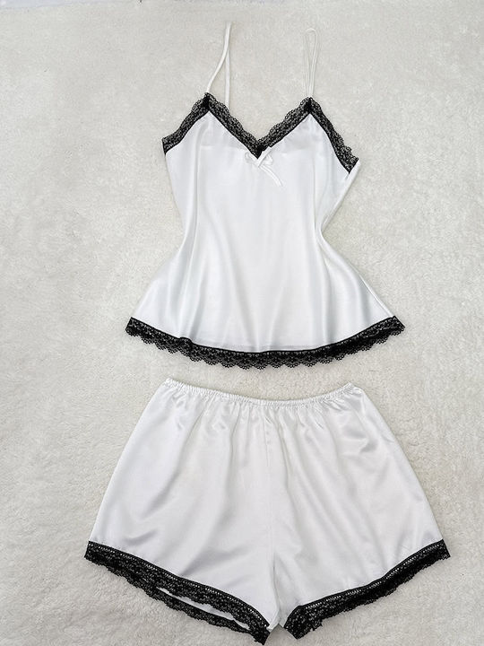 Topaki Καλοκαιρινό Babydoll Λευκό