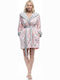 Koyote Winter Women's Fleece Robe Pink
