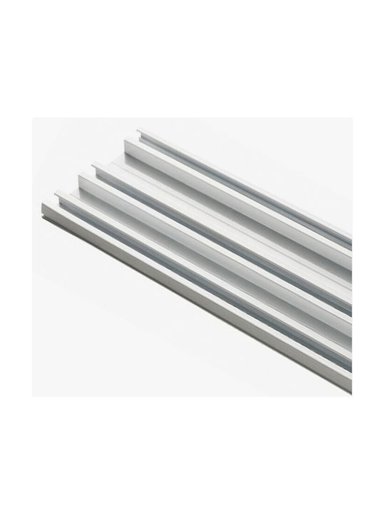 Import Hellas Danemarca Triplu Șină din Aluminiu în Culoare Alb 300εκ. 480867