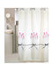San Lorentzo Bouquet Hookless Κουρτίνα Μπάνιου 240x180cm Πολύχρωμη