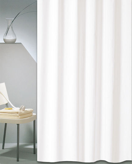 San Lorentzo Duschvorhang 240x180cm White