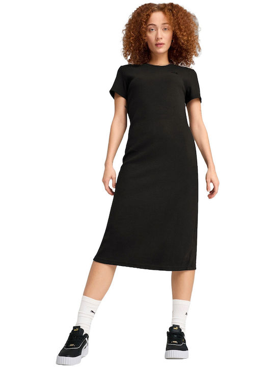 Kleid Puma Her Kleid Schwarz Damen